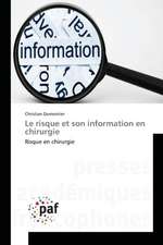 Le risque et son information en chirurgie