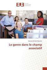 Le Genre Dans Le Champ Associatif: Cas Beac