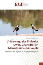 L'Hivernage Des Limicoles (Aves, Charadrii) En Mauritanie Meridionale: Etude Diachronique Comparee