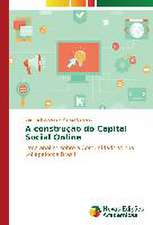 A Construcao Do Capital Social Online: A Clinica Fonoaudiologica E Autismo