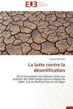 La Lutte Contre La Desertification