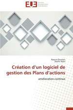 Creation D'Un Logiciel de Gestion Des Plans D'Actions