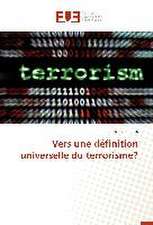 Vers Une Definition Universelle Du Terrorisme?: Apotre Et Pretresse Des Paiens