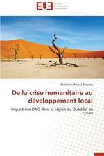 de La Crise Humanitaire Au Developpement Local: IAS/ Ifrs