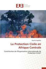 La Protection Civile En Afrique Centrale: Une Eclosion Libertaire Iconique