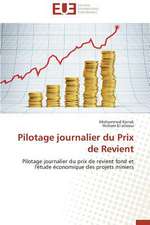 Pilotage Journalier Du Prix de Revient