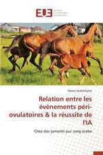 Relation Entre Les Evenements Peri-Ovulatoires & La Reussite de L'Ia: Cas de La Savonnerie Nosa