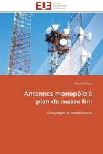 Antennes Monopole a Plan de Masse Fini