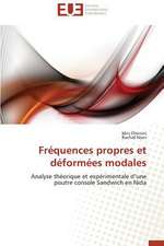 Frequences Propres Et Deformees Modales: Le Marigot de Bignona