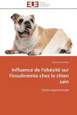 Influence de L'Obesite Sur L'Insulinemie Chez Le Chien Sain: Outils de Gestion Des Reseaux D'Alimentation En Eau Potable