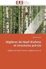 Algebres de Hopf D'Arbres Et Structures Pre-Lie: Cristaux Liquides