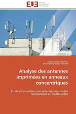 Analyse Des Antennes Imprimees En Anneaux Concentriques: Cristaux Liquides