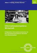 Informationskompetenz Wirtschaft