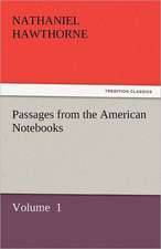 Passages from the American Notebooks