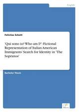 'Qui sono io? Who am I?': Fictional Representation of Italian American Immigrants¿ Search for Identity in 'The Sopranos'