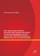 Das Spannungsverhaltnis Zwischen Dem Grundrechtsschutz Fur Den Beschuldigten Und Der Materiellen Wahrheitsfindung Im Rahmen Des Fair Trial Grundsatzes: Erfolgreiche Markenfuhrung Am Beispiel Des Bundesligavereins Borussia Dortmund