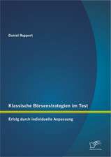 Klassische Borsenstrategien Im Test: Erfolg Durch Individuelle Anpassung