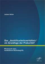 Das Aushilfsarbeitsverhaltnis