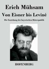 Von Eisner bis Leviné