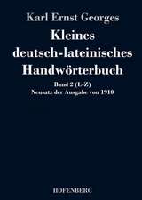 Kleines deutsch-lateinisches Handwörterbuch