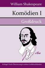 Komödien I (Großdruck)