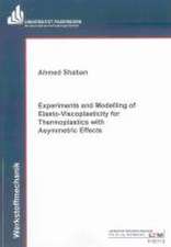 Experiments and Modelling of Elasto-Viscoplasticity for Thermoplastics with Asymmetric Effects