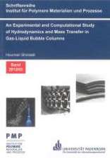 An Experimental and Computational Study of Hydrodynamics and Mass Transfer in Gas-Liquid Bubble Columns