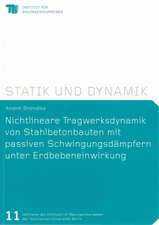 Nichtlineare Tragwerksdynamik von Stahlbetonbauten mit passiven Schwingungsdämpfern unter Erdbebeneinwirkung