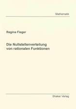 Die Nullstellenverteilung von rationalen Funktionen