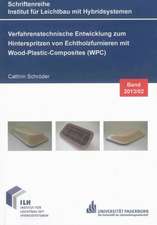 Verfahrenstechnische Entwicklung zum Hinterspritzen von Echtholzfurnieren mit Wood-Plastic-Composites (WPC)