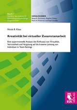 Kreativität bei virtueller Zusammenarbeit