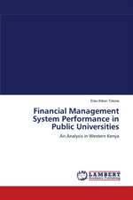 Financial Management System Performance in Public Universities