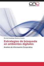 Estrategias de búsqueda en ambientes digitales