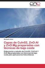 Capas de CuInS2, ZnO:Al y ZnO:Mg preparadas con técnicas de bajo coste