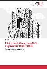 La industria cementera española 1946-1996