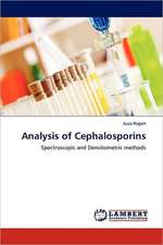 Analysis of Cephalosporins