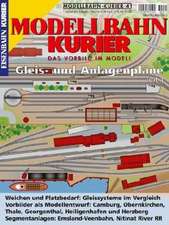 Modellbahn-Kurier 41. Gleis- und Anlagenpläne 01