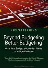 Beyond Budgeting, Better Budgeting