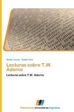 Lecturas sobre T.W. Adorno