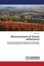 Measurement of forest reflectance