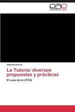 La Tutoria: diversas propuestas y prácticas