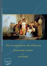 Die Composition der Odyssee