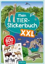 Mein Tier-Stickerbuch XXL