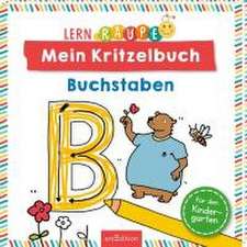 Lernraupe - Mein Kritzelbuch Buchstaben