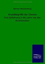 Grundbegriffe der Chemie