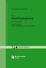 Umweltbaubegleitung - Leistungsbild und Honorierung