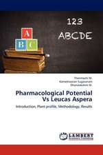 Pharmacological Potential Vs Leucas Aspera