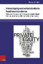 Private Equity Und Mittelstandische Familienunternehmen