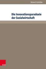 Die Innovationsparadoxie der Sozialwirtschaft