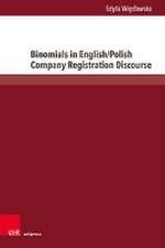 Binomials in English/Polish Company Registration Discourse